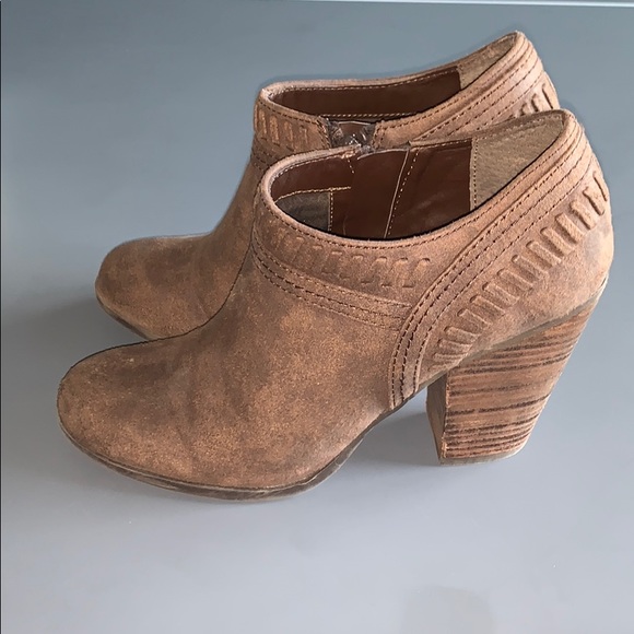 carlos suede booties